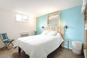 3 slaapkamers, een strijkplank/strijkijzer, gratis wifi