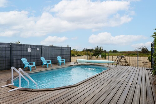 Belle maison Boyardville avec piscine à 900 m de la plage