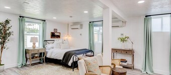 Garden level studio apt ⊹city views⊹ near U of U
