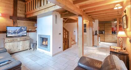 Family chalet with terrace and garden in Chamonix