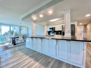 Fridge, microwave, oven, stovetop - PW301 - GULF Front Condo! Free Beach Chairs! (PANAMA CITY Beach)