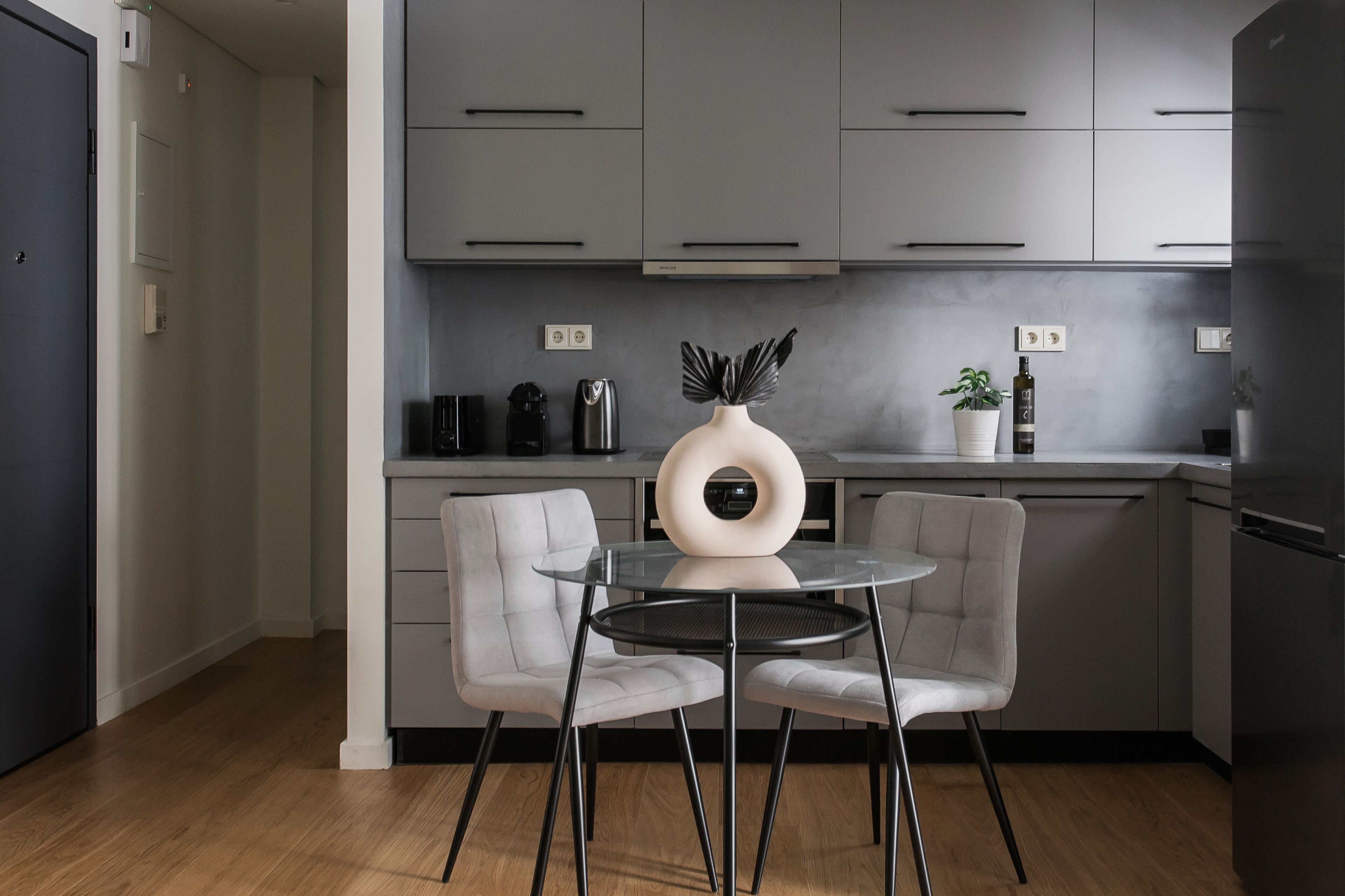 Standardlejlighed | Privat køkken | Køleskab, ovn, kogeplade, espressomaskine