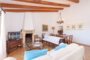 Fireplace - Colonya Petit - Villa Majorca mieten (Pollensa / Pollença)