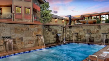 Indoor pool, a heated pool