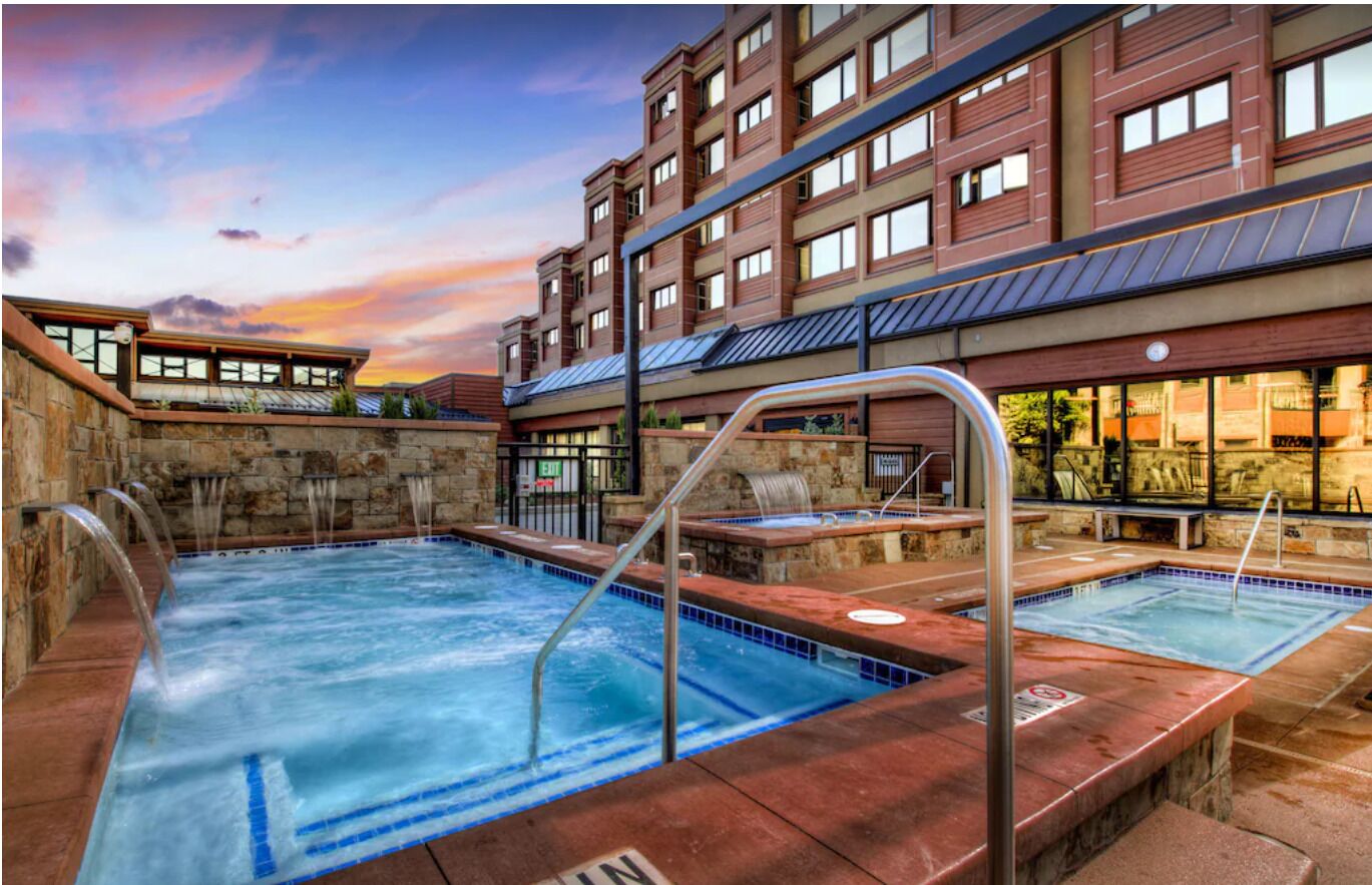 Indoor pool, a heated pool