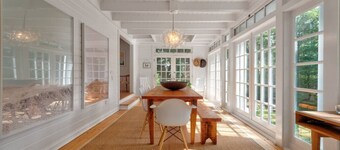 Designer East Hampton Farmhouse Bike to Amagansett, Ocean Beaches, Seasonal Pool