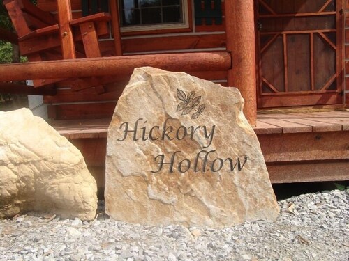 The Hickory Hollow Log Cabin by Garden of Gods in the Shawnee National Forest