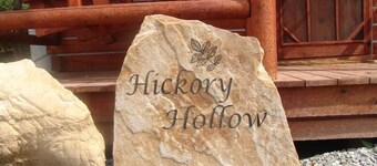 The Hickory Hollow Log Cabin by Garden of Gods in the Shawnee National Forest