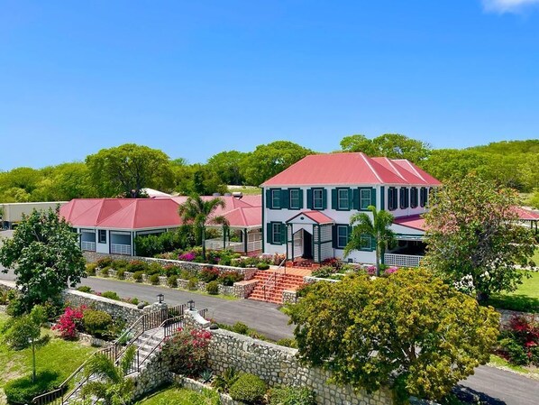 Fassade der Unterkunft