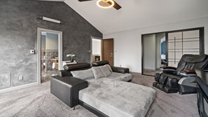 TV connectée, cheminée