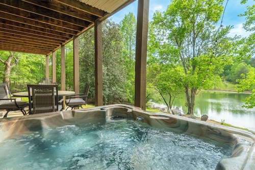 Waterfront•3rd Night FREE w 2 Night Stay thru May '26-Close to Helen & Wineries