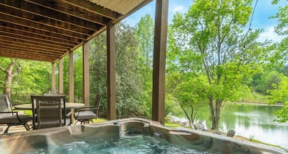 Waterfront•3rd Night FREE w 2 Night Stay thru May '26-Close to Helen & Wineries