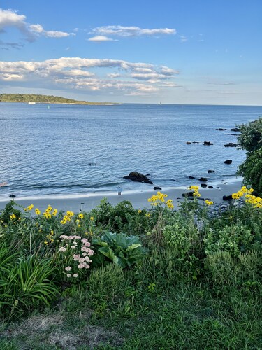 Private Contemporary Artist's Tree House on two acres with perennial gardens. 