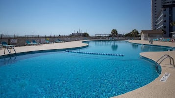 Indoor pool, a heated pool