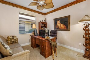 Office - Estero Villa with Pool (Miromar Lakes)