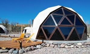 Premium Triple Room | Egyptian cotton sheets, premium bedding, down comforters - Cinco Cumbres luxury Camp & Eco Lodge (Uspallata)