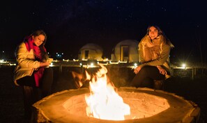 Espace banquet en plein air