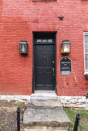 Façade de l’hébergement