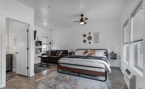 设计开间套房 | 免费 WiFi、床单