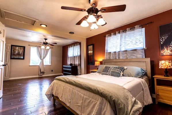 3 habitaciones, wifi gratis y ropa de cama 