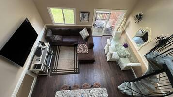 TV connectée, cheminée