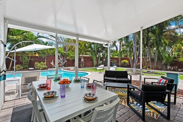 Udendørs spisemuligheder