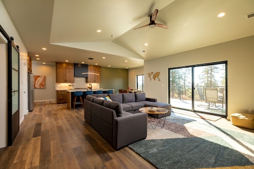 Modern family home with game room, at the Runnning Y Resort.