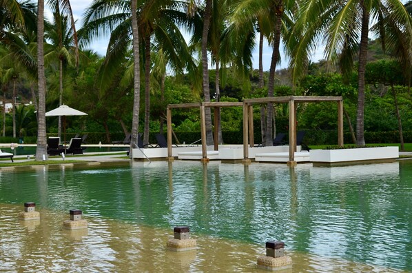 Außenpool, beheizter Pool