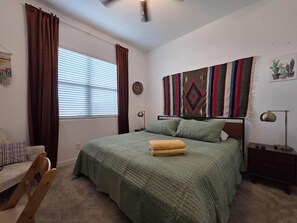 1 bedroom, in-room safe, desk, iron/ironing board