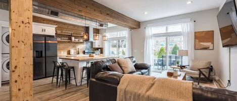 Smart-tv en een kantoor