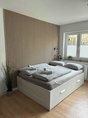 1 Schlafzimmer, kostenloses WLAN, Bettwäsche