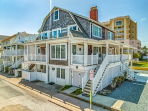 Exterior - Beach House (714) 200ft to beach ~ Sleeps 20 (Ocean City)