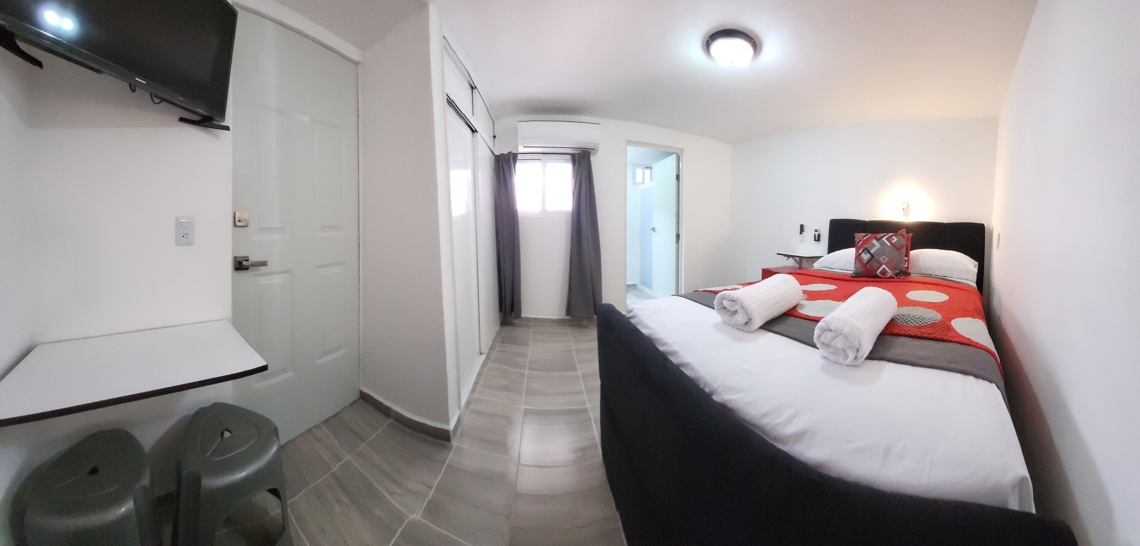 Premium bedding, memory-foam beds, individually decorated