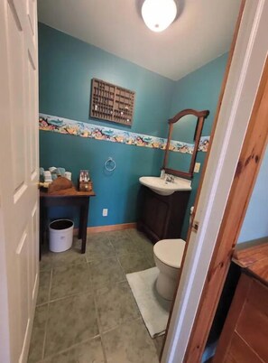 Dusche, Handtücher, Seife, Shampoo