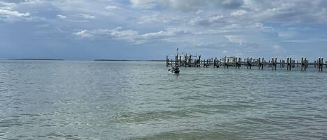 Beach nearby, sun-loungers