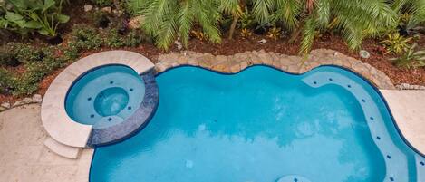 Una piscina climatizada