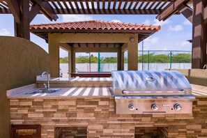 Enceinte de l’hébergement