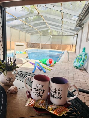 Außenpool, beheizter Pool