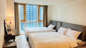 Family Twin Room | Wi-fi percuma, dihias secara berasingan 