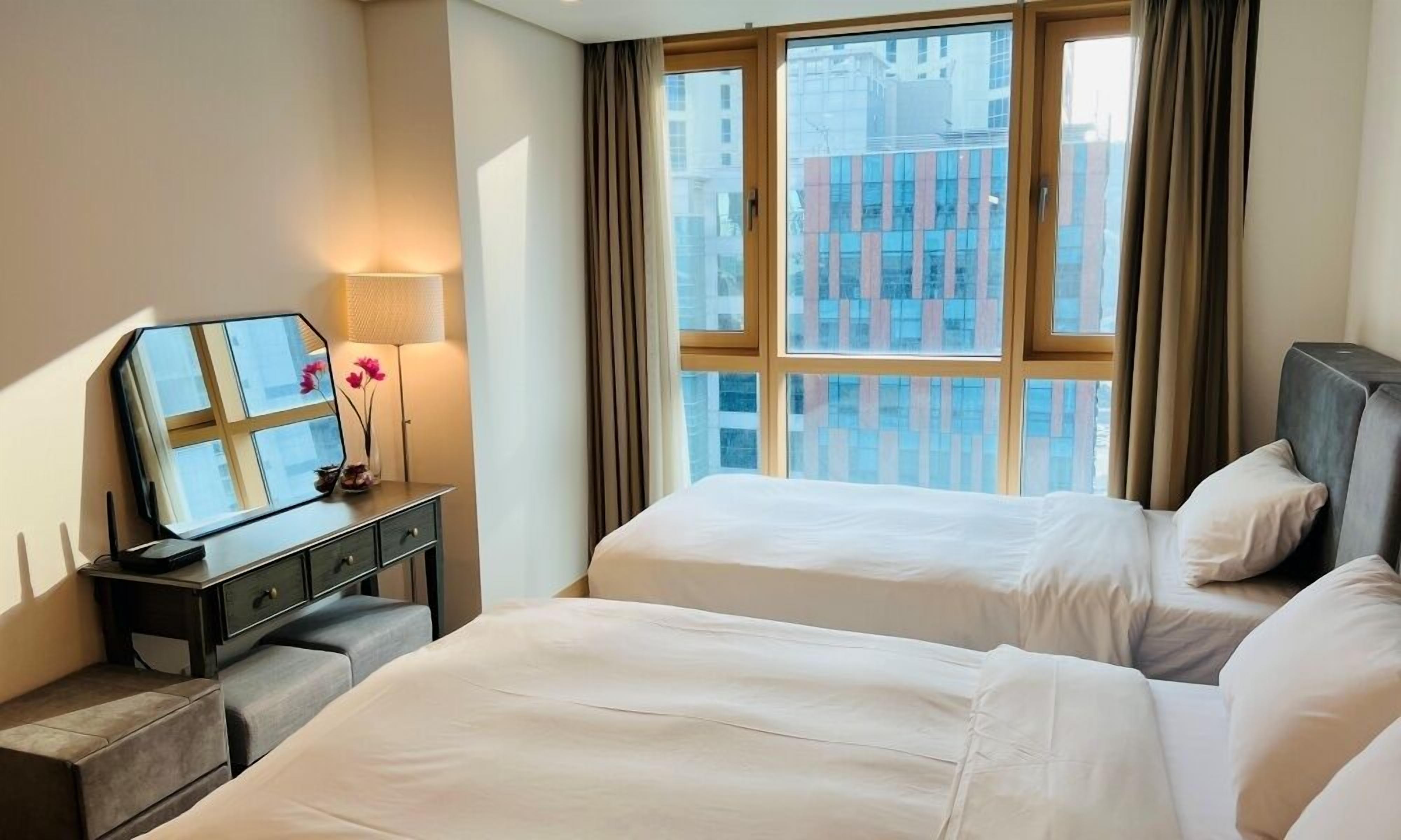 Family Twin Room | Individually decorated, individually furnished, free WiFi, bed sheets