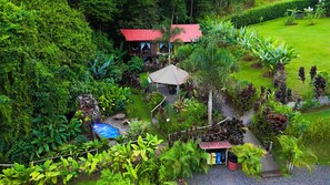 Àrea exterior de l'allotjament