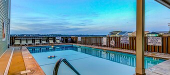 Oceanfront condo with pool & scenic views - across street from beach access
