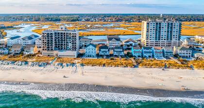 Oceanfront condo with pool & scenic views - across street from beach access