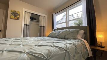 2 habitaciones, wifi gratis y ropa de cama