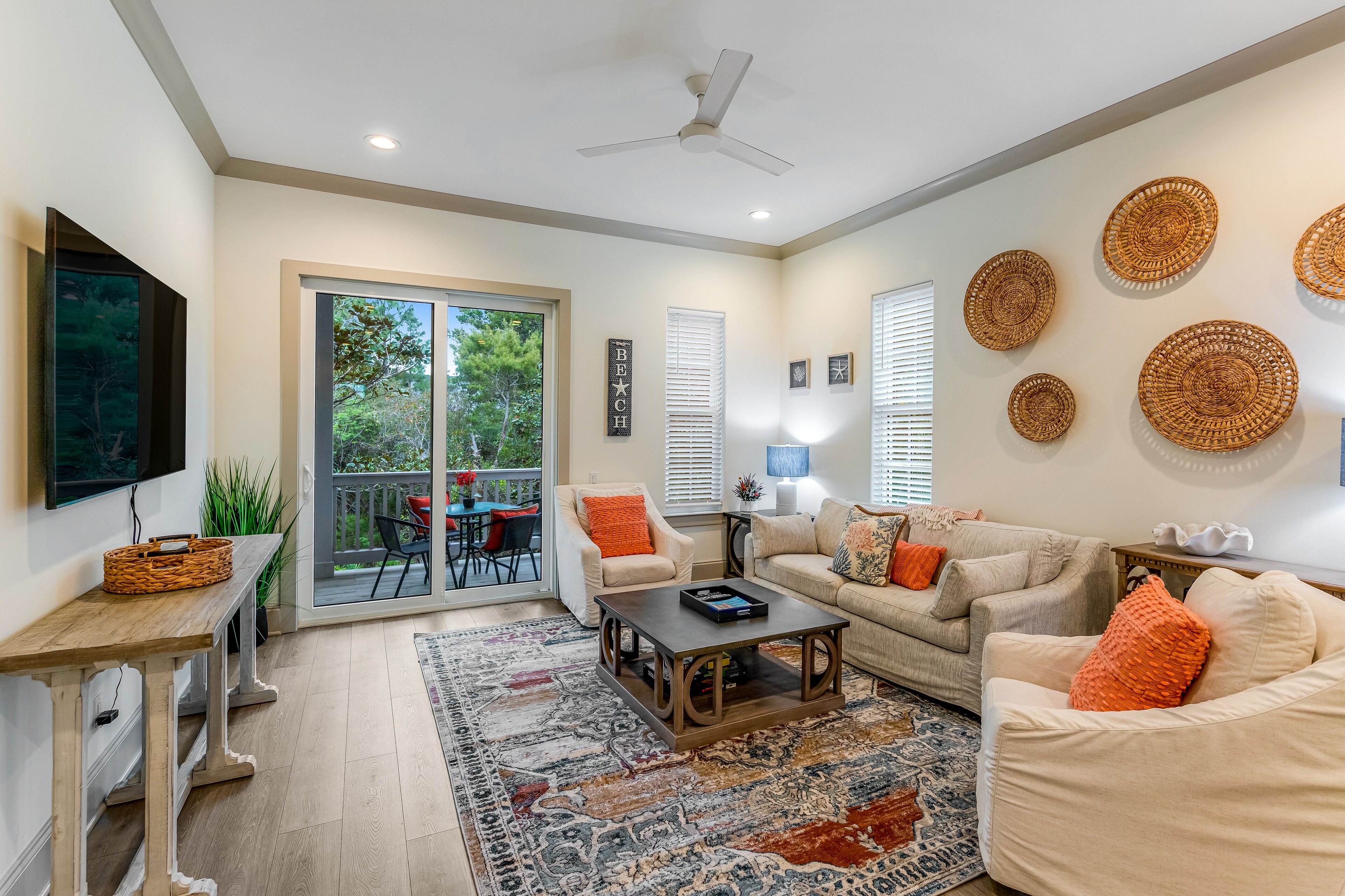 Luxury dog-friendly condo with pool, hot tub, & balcony - walk to 30A beaches