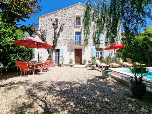 Charming house with private pool in Olonzac