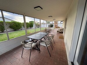 Outdoor dining