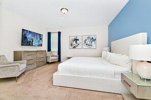 6 bedrooms, iron/ironing board, WiFi, bed sheets