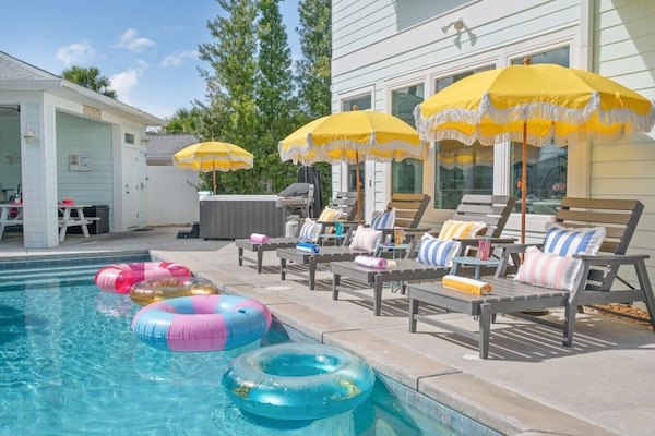 Settle down with a good book poolside