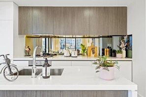 Private kitchen - Stunning 2 Bedroom Apt at Zetland | MHS (Waterloo)